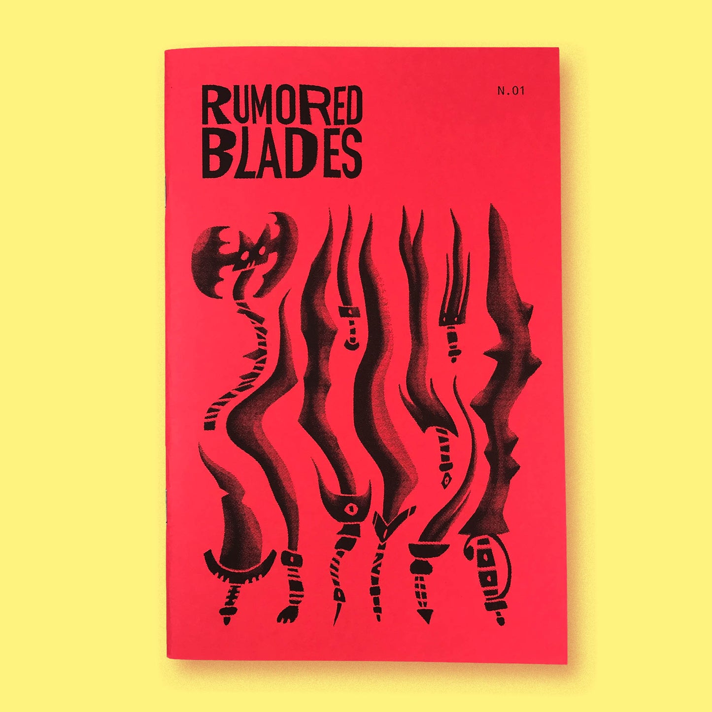 Rumored Blades - Risograph Zine