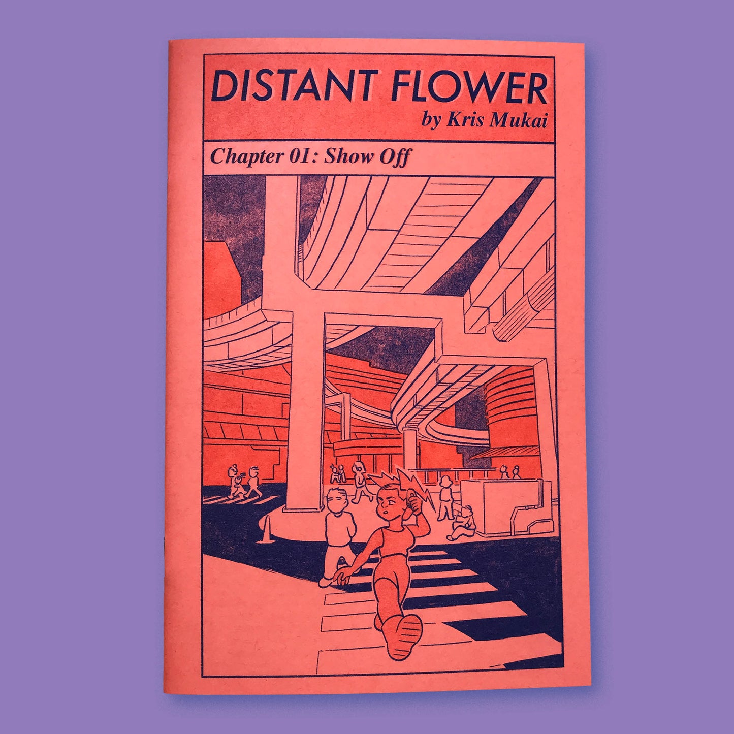 Distant Flower Chapter 01: Show Off - Risograph Zine