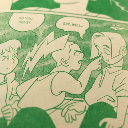 Distant Flower Chapter 01: Show Off - Risograph Zine