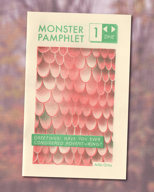 Monster Pamphlet Issue 1 - Zine & Prints