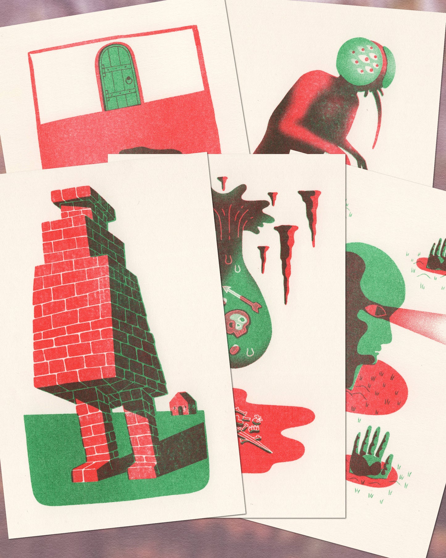 Monster Pamphlet Issue 1 - Zine & Prints