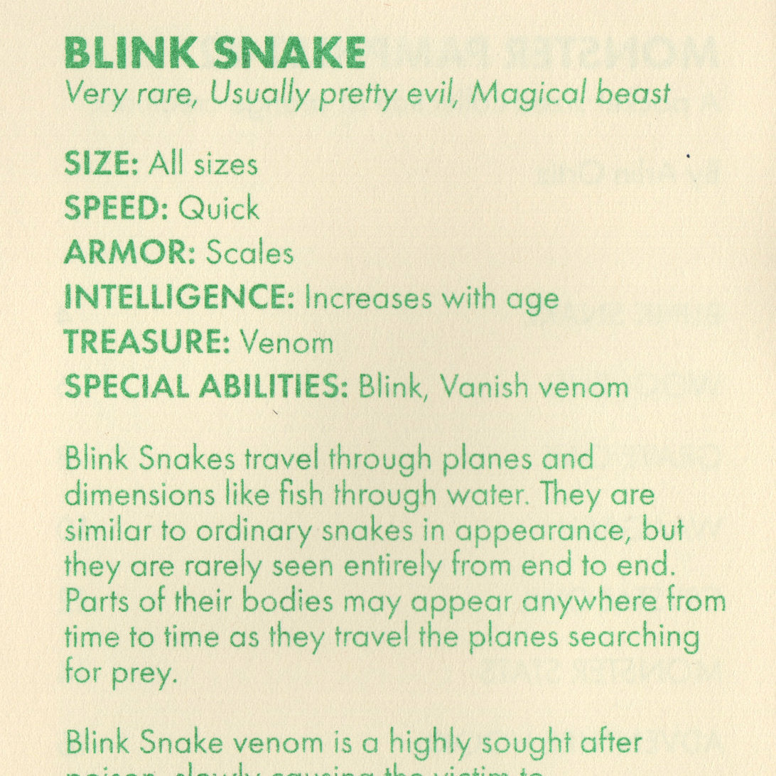 Monster Pamphlet Issue 2 - Zine & Prints